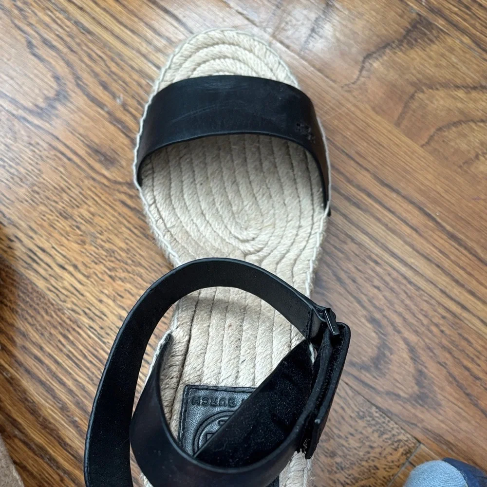 Tory Burch Black Espadrille Sandals - Picture 5 of 8